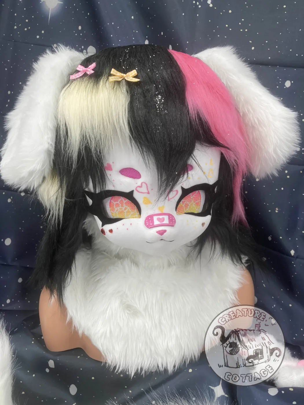 Cute Dog Mini Partial Cosplay Pre-Made Fursuit