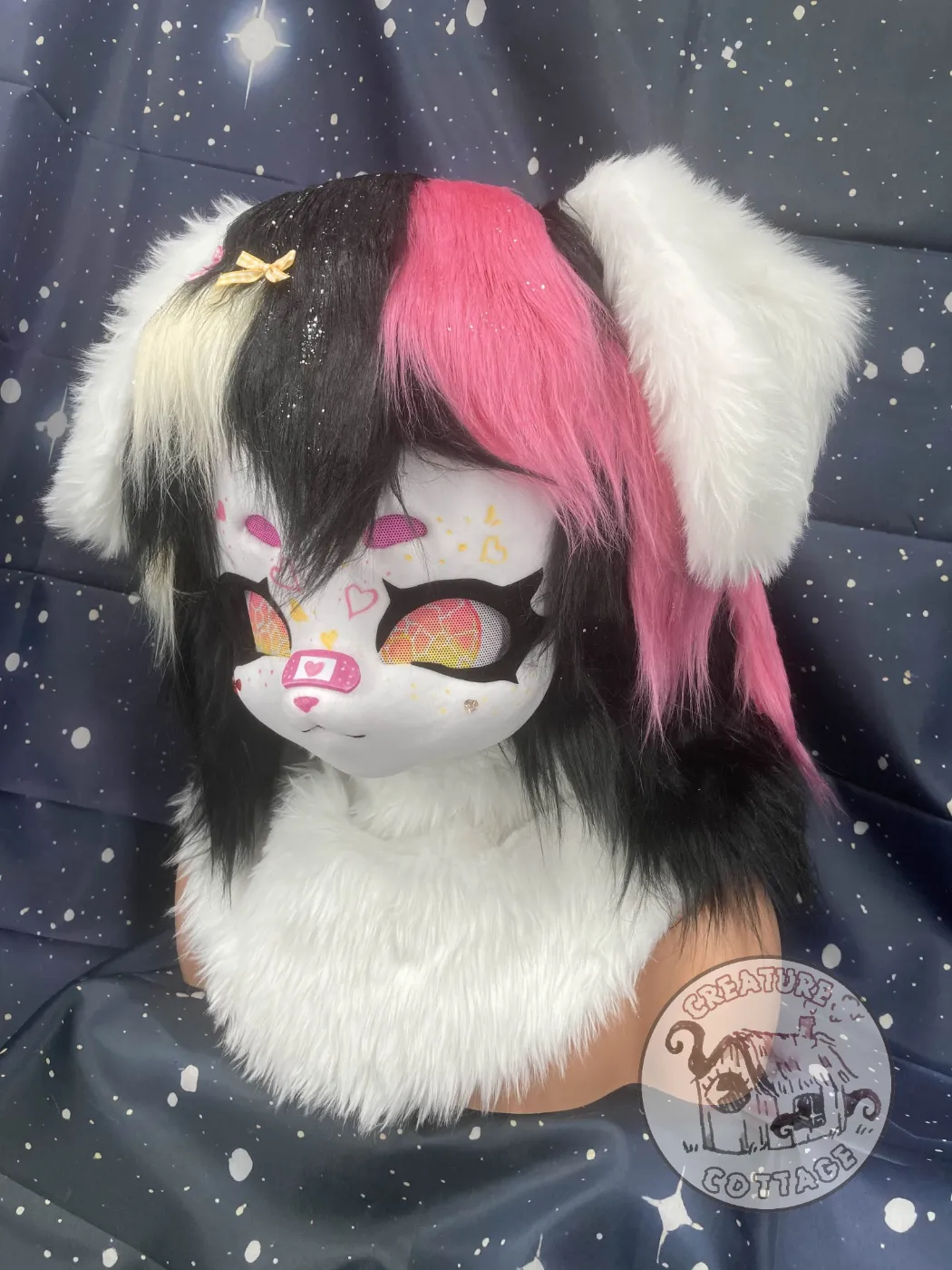 Cute Dog Mini Partial Cosplay Pre-Made Fursuit