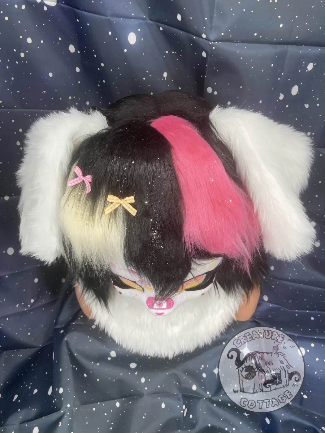 Cute Dog Mini Partial Cosplay Pre-Made Fursuit