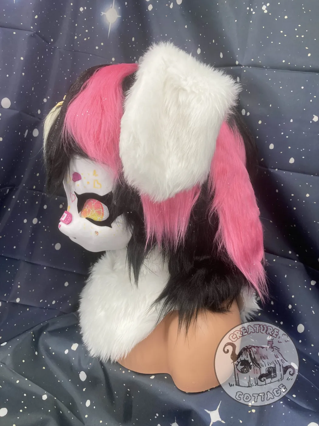 Cute Dog Mini Partial Cosplay Pre-Made Fursuit